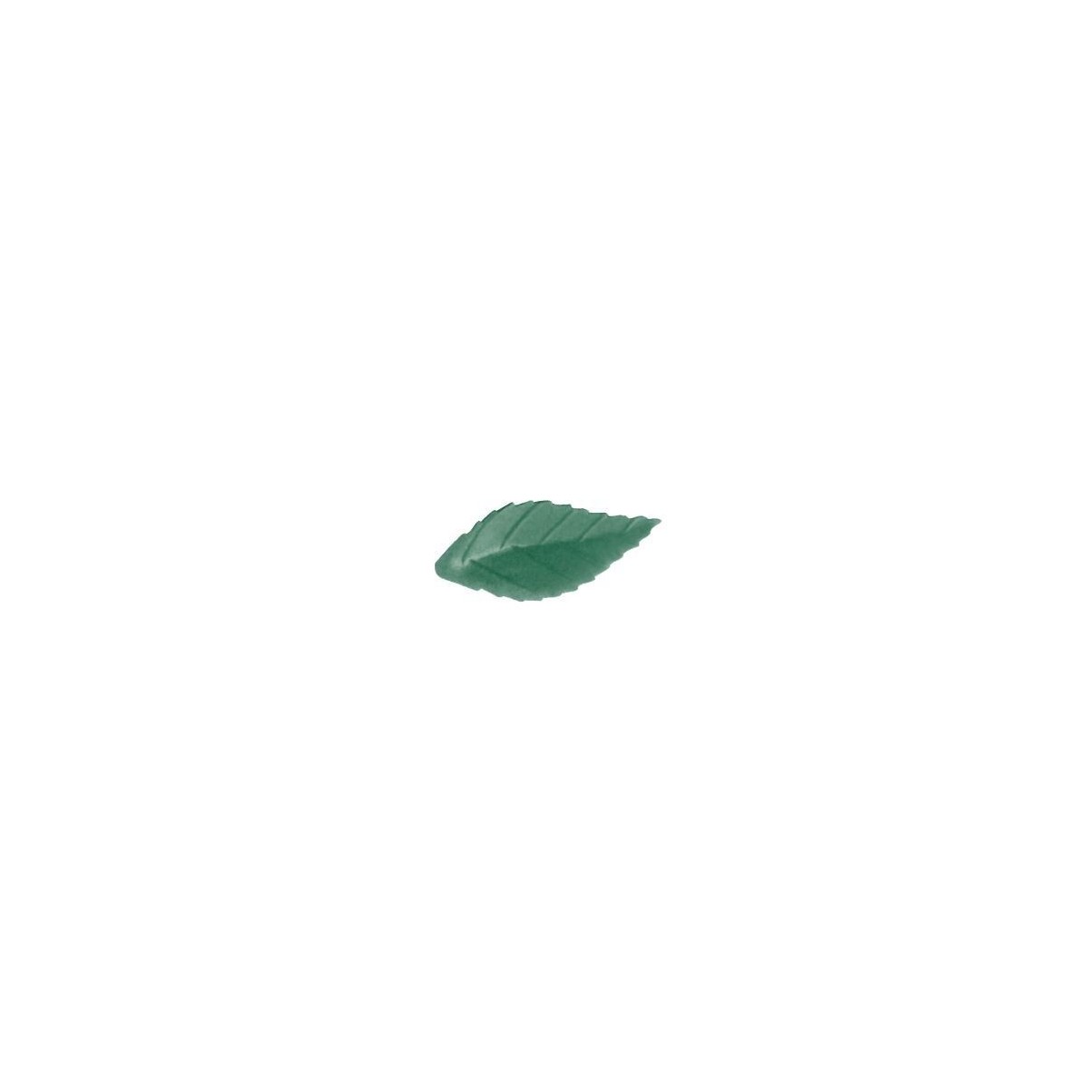 FRN03 FEUILLE DE ROSE VERT FONCE 38MM 500 PCES