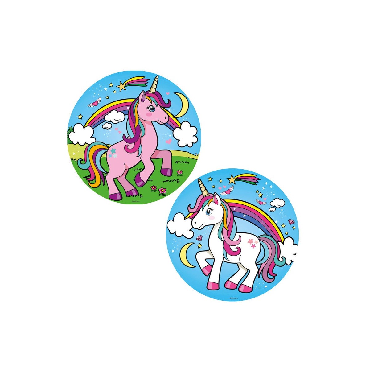 DISQUE AZYME LICORNE 20CM