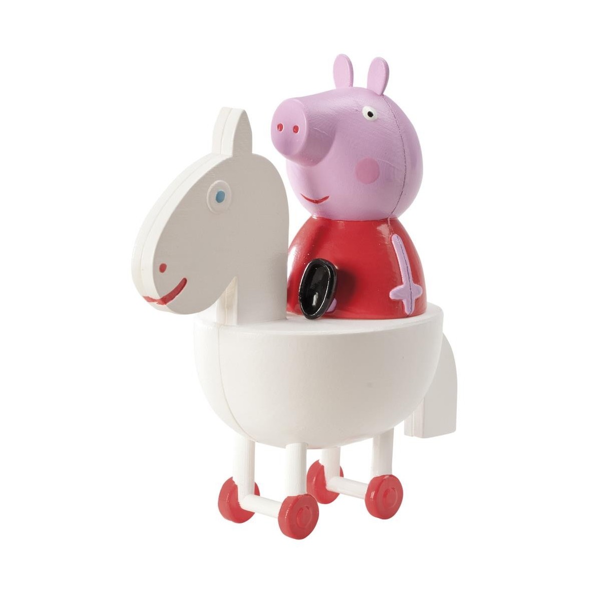 FIGURINE PEPPA PIG SUR CHEVAL 