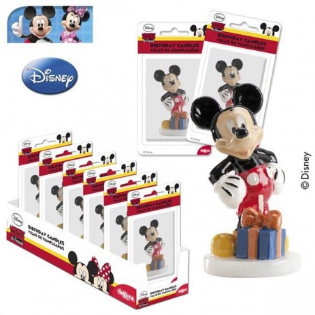 346027 DEK MICKEY 3D KAARSBLISTER