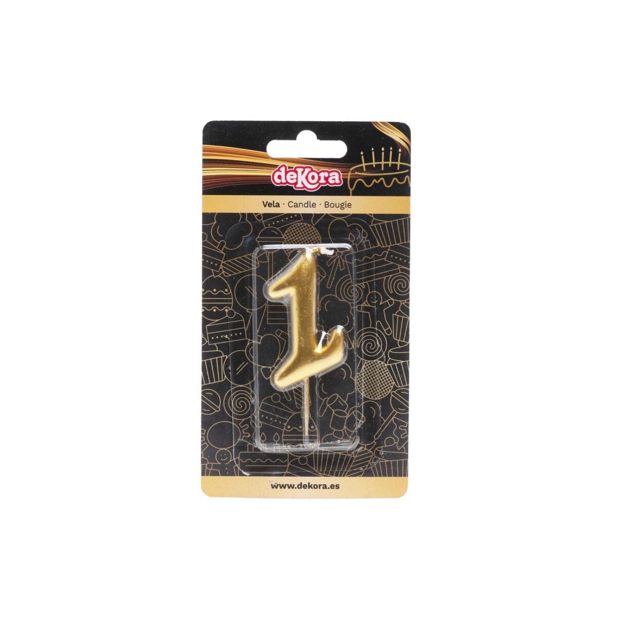 345421 GOUDEN KAARS N°1 5,5CM