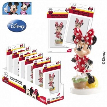 346028 DEK MINNIE 3D KAARSBLISTER