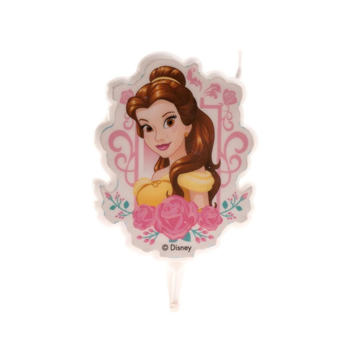 346002 DEK KAARS BEAUTY AND THE BEAST 2D 7.5CM STUK