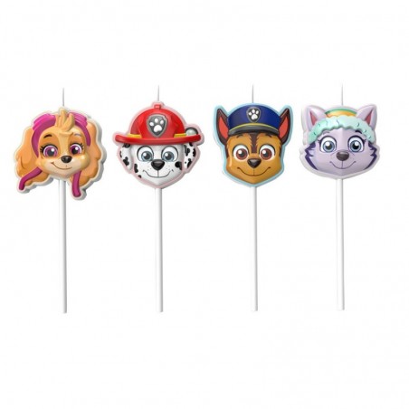 346249 BIRTHDAY CANDLES PAW PATROL 4PCS 