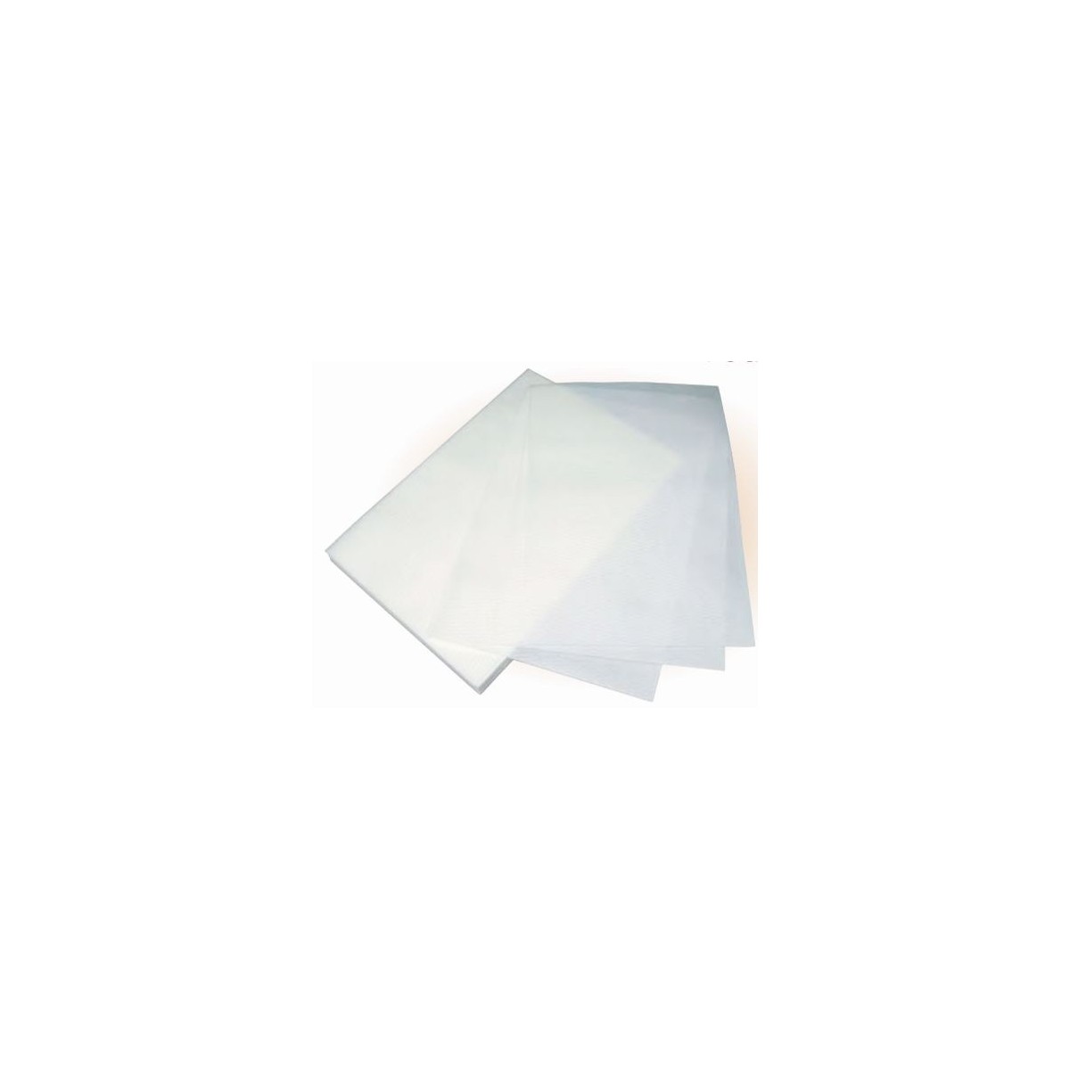 P320X230L FEUILLE AZYME 32X33  LISSE POUR NOUGAT 25PCES