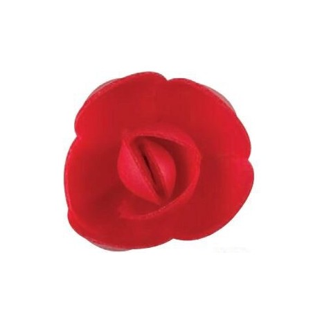 RP04.0/12 PETITE ROSE ROUGE EN AZYME 40MM AROMEFRAISE 72 PCES