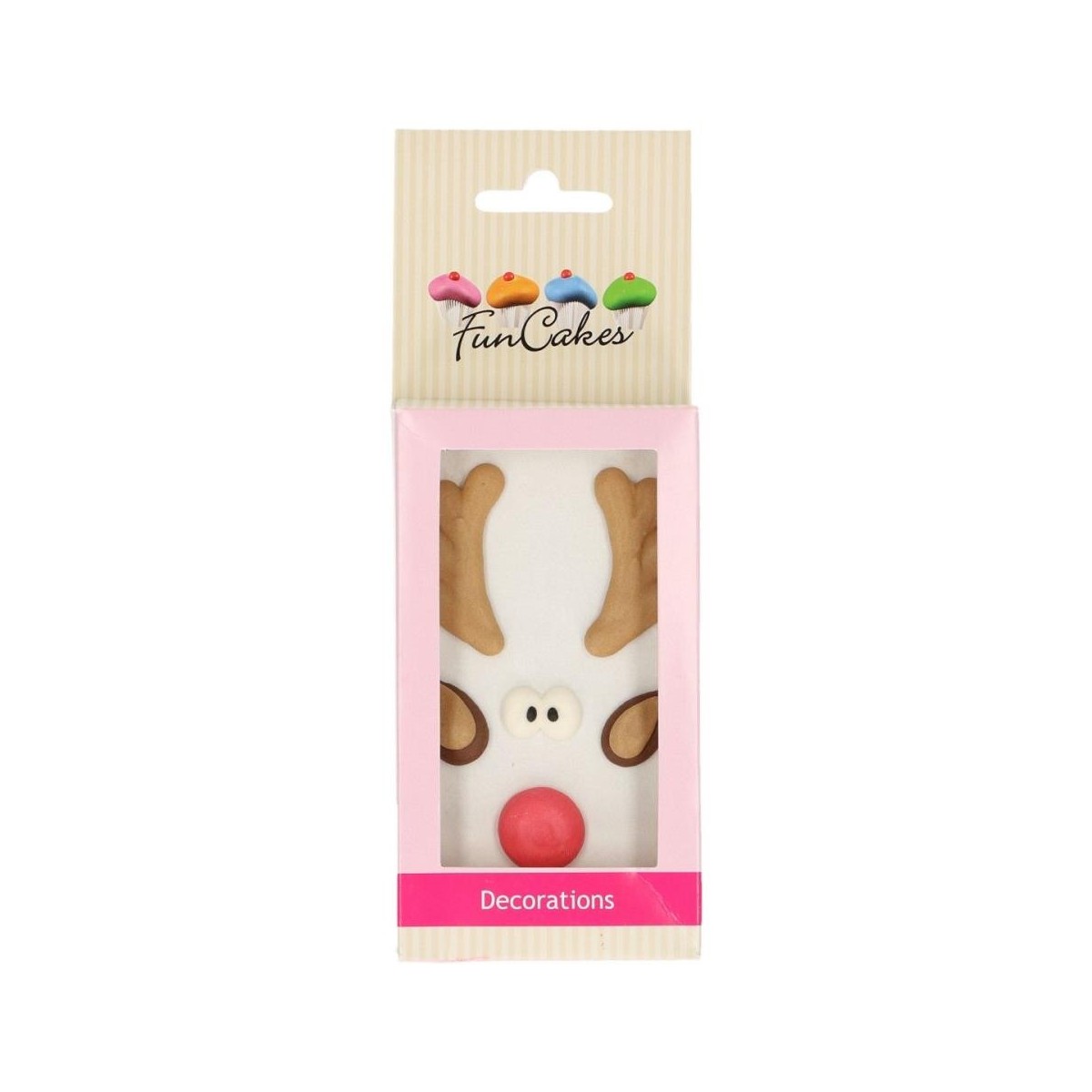 FUNCAKES SUIKERDECORATIE RUDOLPH BLISTER