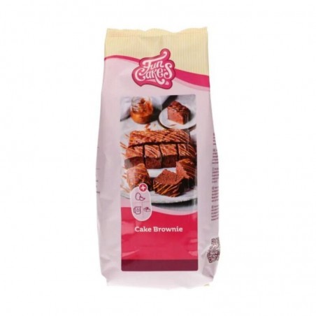 FUNCAKES BAKMIX VOOR BROWNIES 1KG ZAKJE