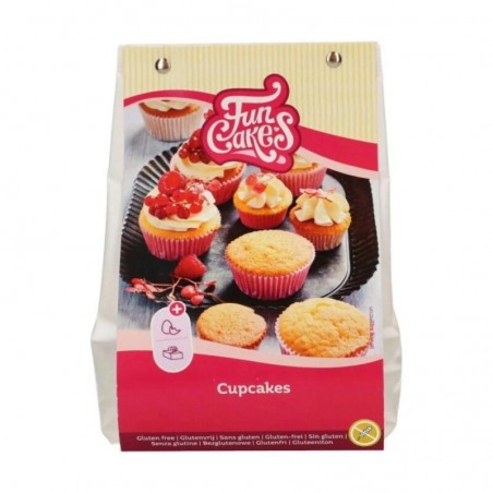 FUNCAKES PREPARATION POUR CUPCAKES SANS GLUTEN 500GR