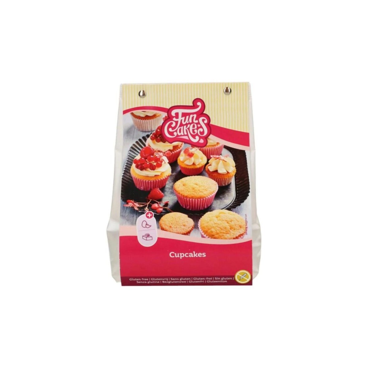 FUNCAKES GLUTENVRIJE BAKMIX VOOR CUPCAKES 500G ZA