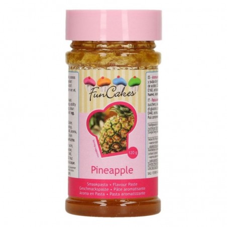 + FUNCAKES PATE AROMATISANTE ANANAS 120GRS/CD APRES FIN DE STOCK