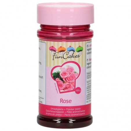 + FUNCAKES PATE AROMATISANTE ROSE 100GRS/CD APRES FIN DE STOCK