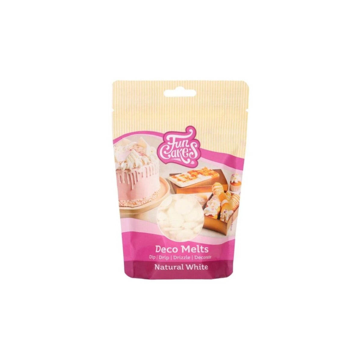 FUNCAKES DECO MELT BLANC 1KG