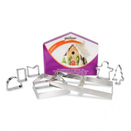 PATISSE KIT EMPORTE-PCES INOX POUR MAISON PAIN EPICE