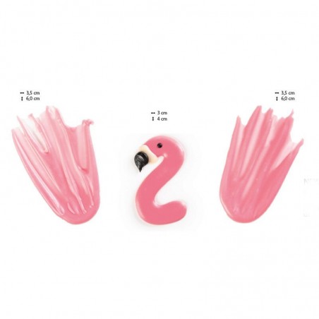 34370 CHOCOLATE FLAMINGO  24 SET S/CD