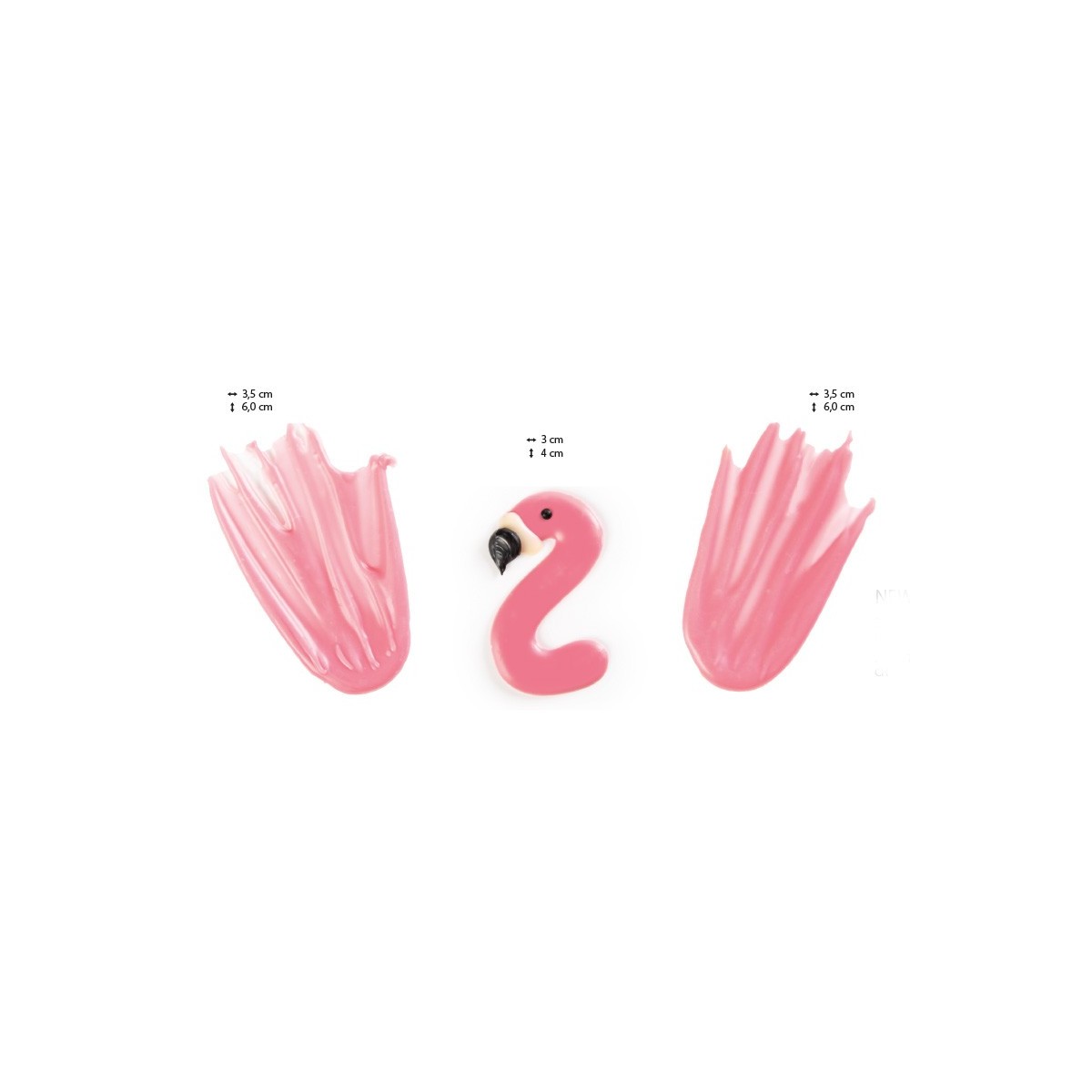 34370 CHOCOLATE FLAMINGO  24 SET S/CD