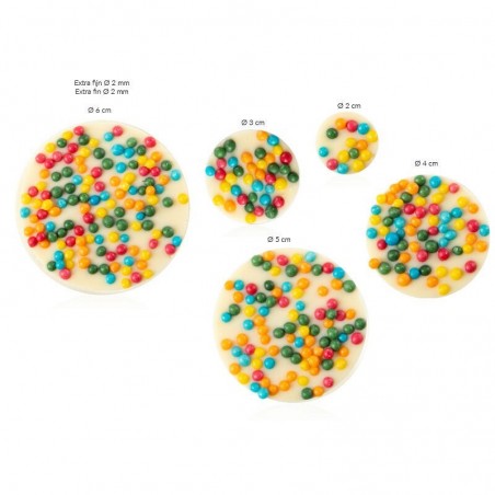 34387 CIRCUS RONDJES ASSORTIMENT  75 PIECES S/CD