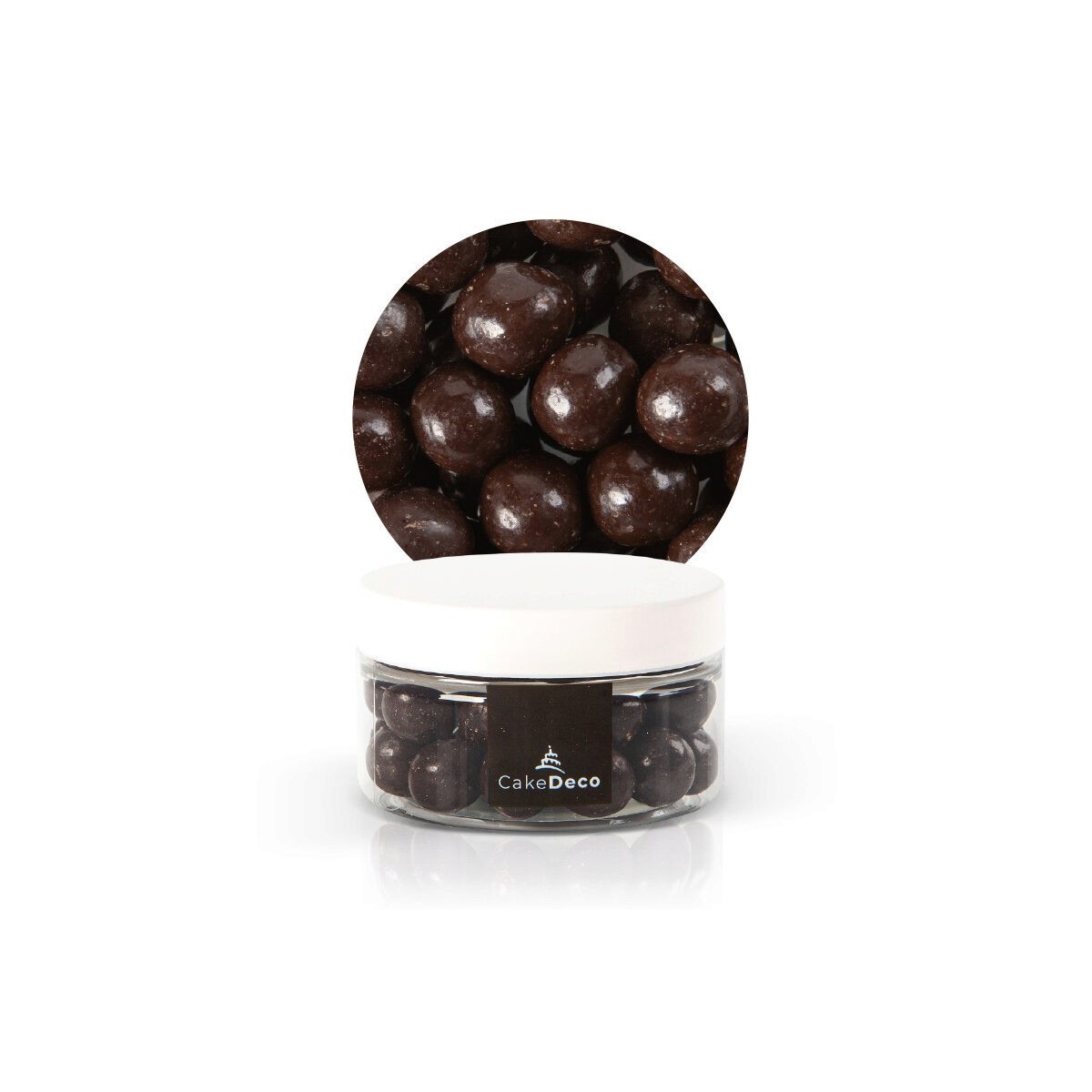 1039098 BOULE CRISPIES CHOCOLAT NOIR Ø 15MM 50G