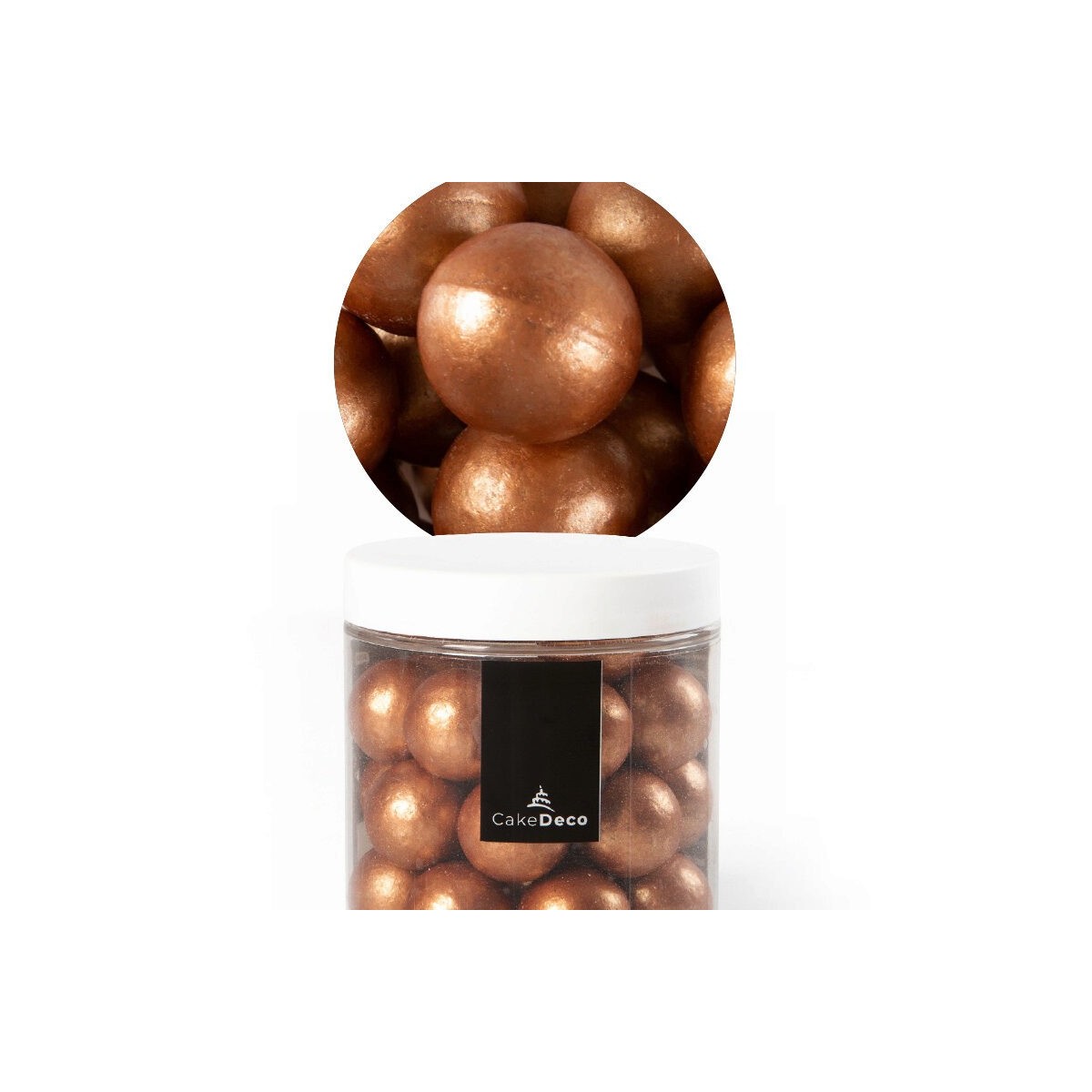 2039604 BOULE BRONZE CHOCOLAT 22MM 18 PCES