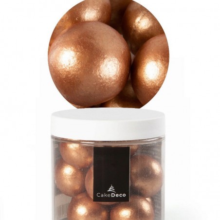 2039605 BOULE BRONZE CHOCOLAT 28MM 10 PCES