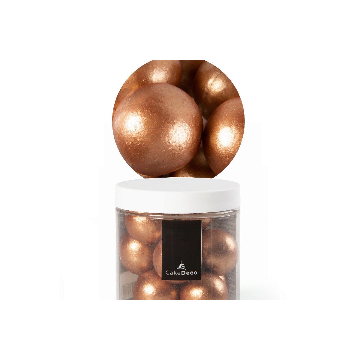 2039605 BOULE BRONZE CHOCOLAT 28MM 10 PCES