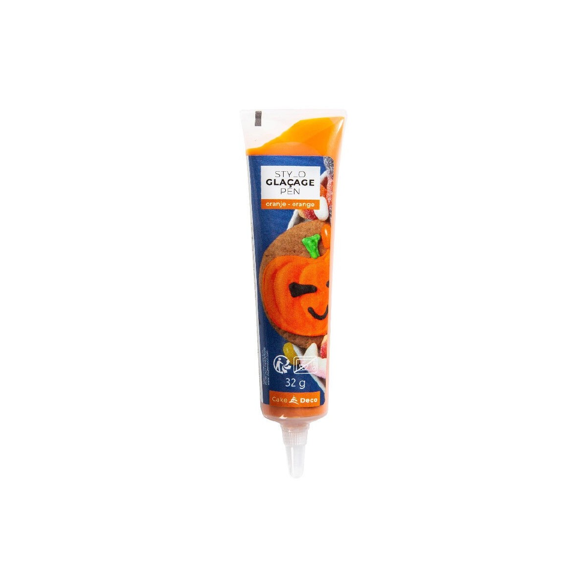 1039794 STYLO SUCRE ORANGE POUR ÉCRITURE 32G