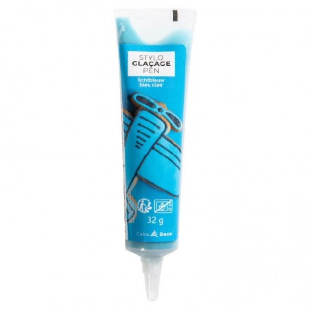 1039796 STYLO SUCRE BLEU CLAIR POUR ÉCRITURE 32G