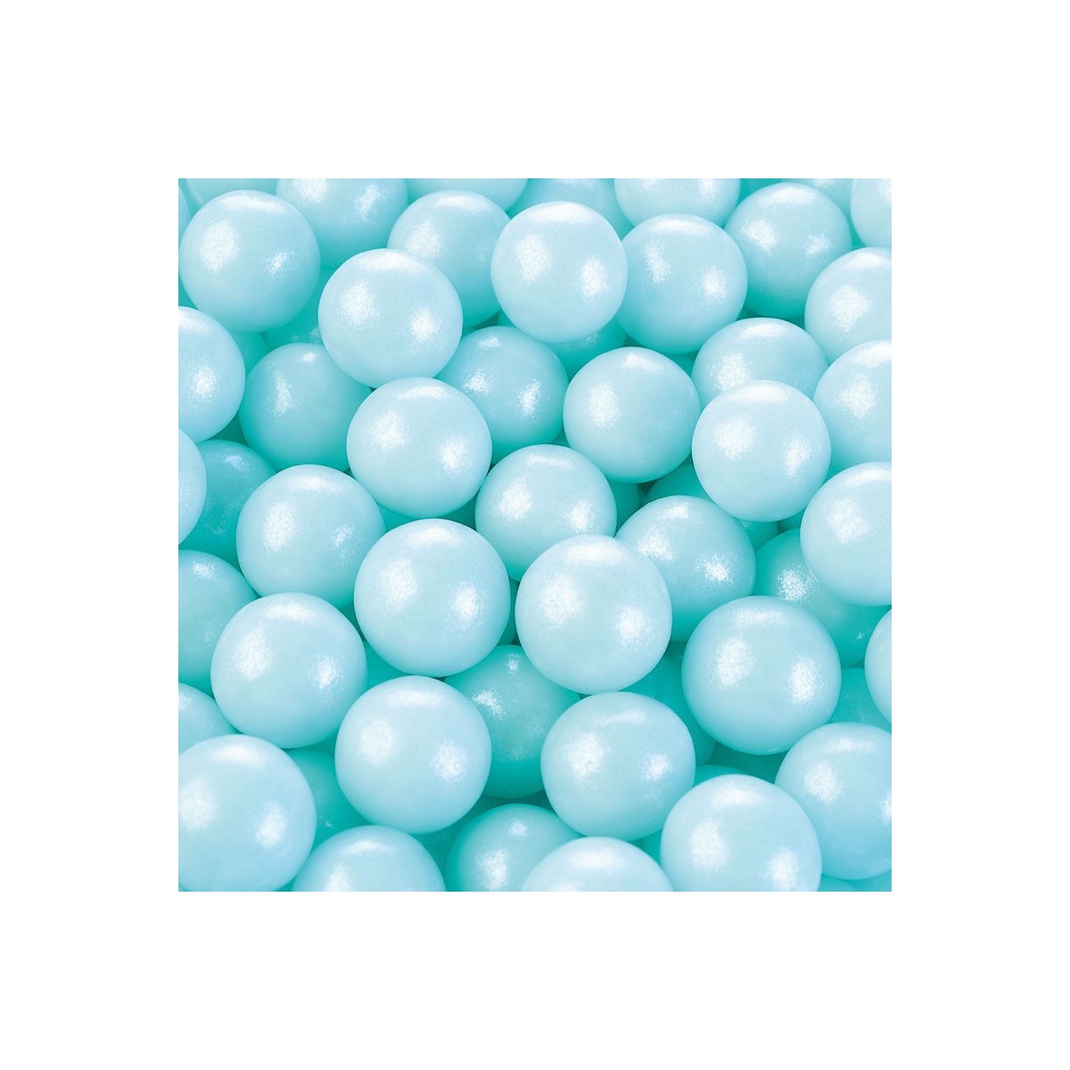 1057424 PERLE BLEU EN SUCRE Ø 1CM  800G S/CDE