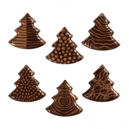 14894 ARBRES DE NOEL 2,5X2,5CM 250PCES