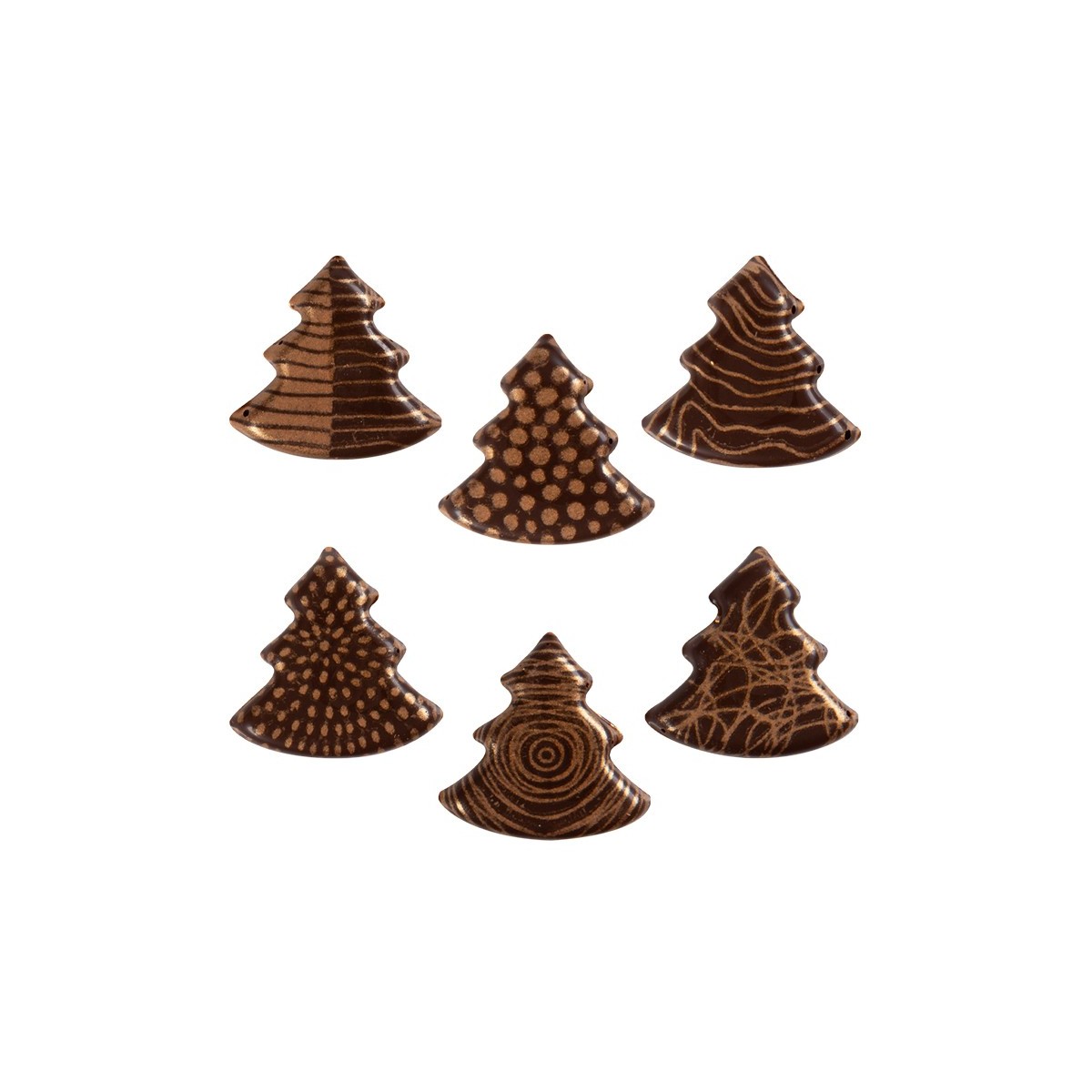 14894 ARBRES DE NOEL 2,5X2,5CM 250PCES