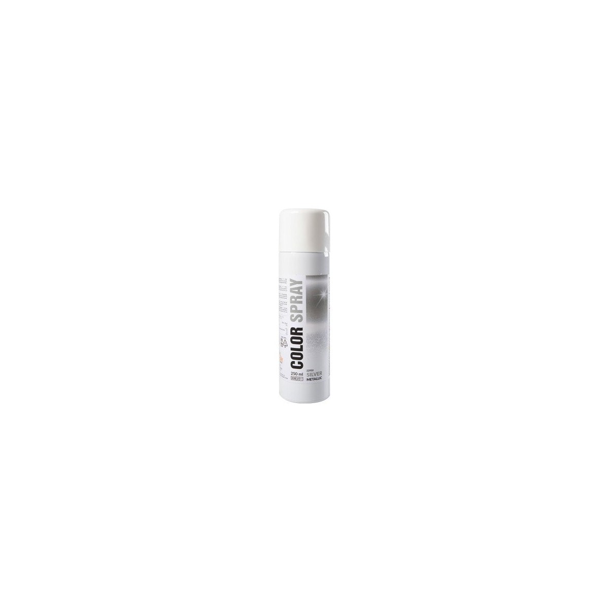 22966 KLEURSTOFFEN ZILVER SPRAY 75ML OP/ORDER