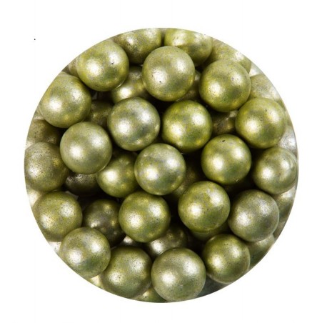 57484 PERLES VERTES 1CM 600GR S/CDE