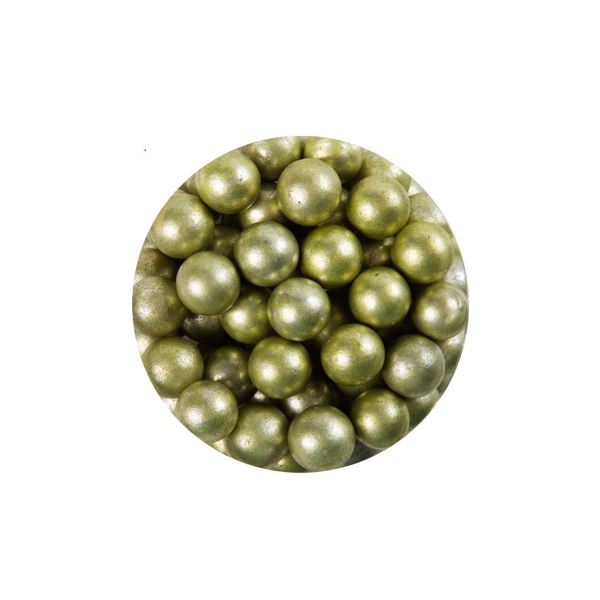 57484 GREEN PEARLS 1CM 600GR ON/ORDER