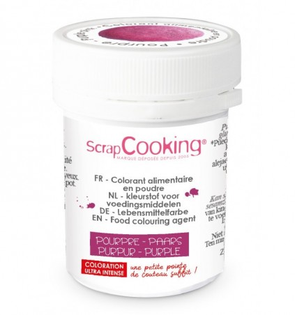 SCRAPCOOKING KLEURSTOF ARTIFICIEEL PURPER 5GR 