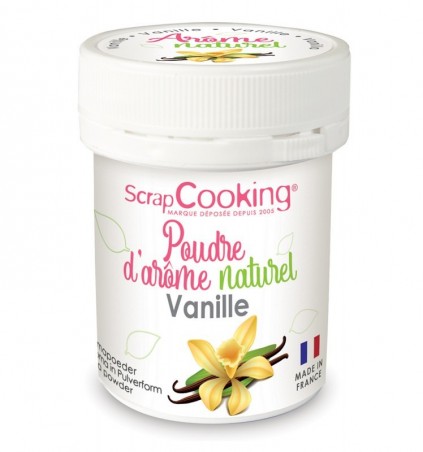 SCRAPCOOKING AROME NATUREL EN POUDRE VANILLE 15GR