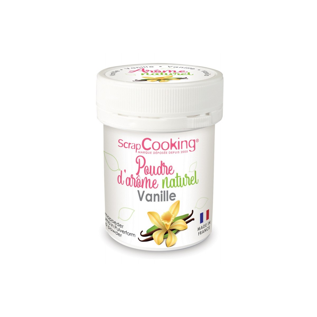 SCRAPCOOKING AROME NATUREL EN POUDRE VANILLE 15GR