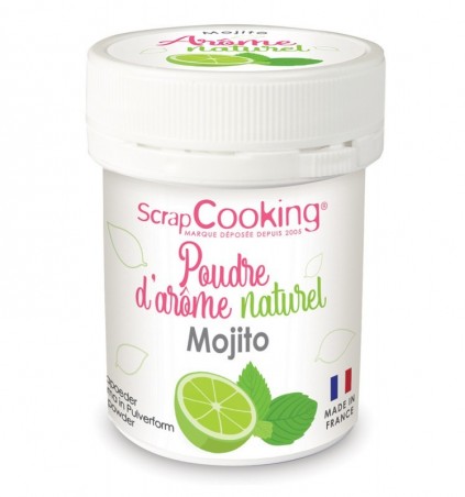 SCRAPCOOKING AROME NATUREL EN POUDRE MOJITO 15G