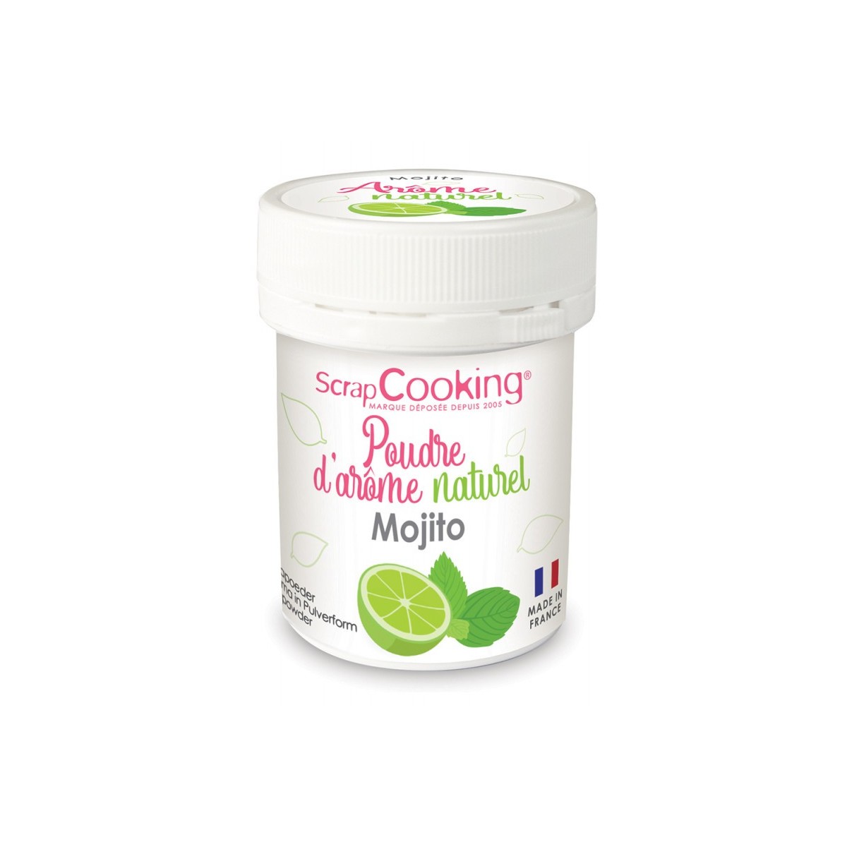 SCRAPCOOKING AROME NATUURLIJK IN POEDER MOJITO 15G