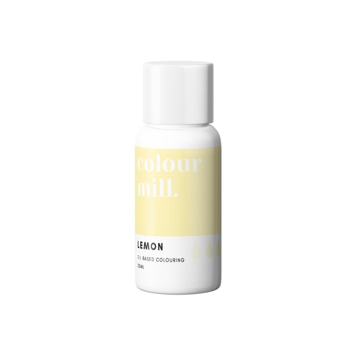 +COLOUR MILL COLORANT LIPOSOLUBLE LEMON-JAUNE CLAIR 20ML 