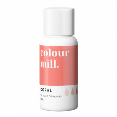 +COLOUR MILL COLORANT LIPOSOLUBLE CORAL 20ML