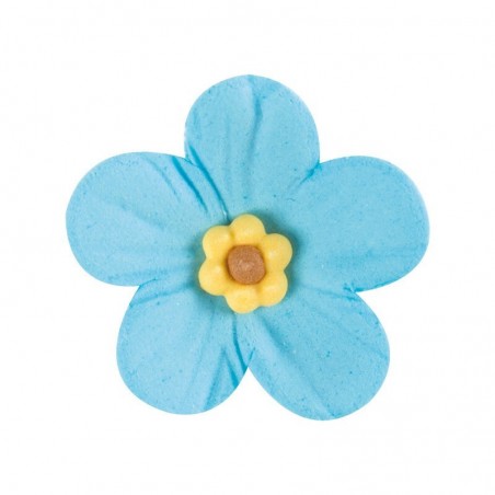 66071 FLEUR BLEUE 2,5CM 180 PCES S/CDE