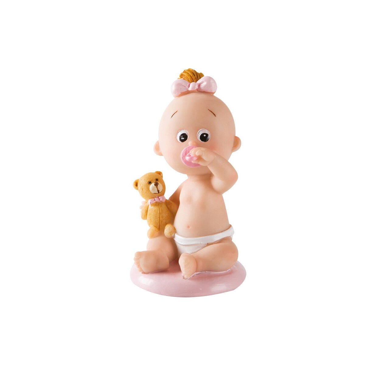 31094 GEBOORTE BABY ROZE 8,6 CM 6 STUKKEN  DOOS