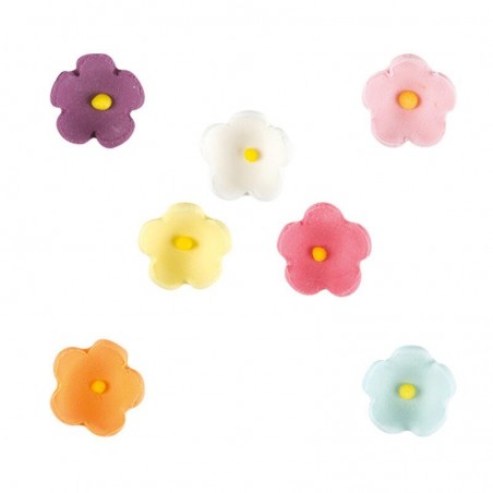 1066067 ASSORTIMENT MINI FLEURS 1CM 400 PCES S/CDE