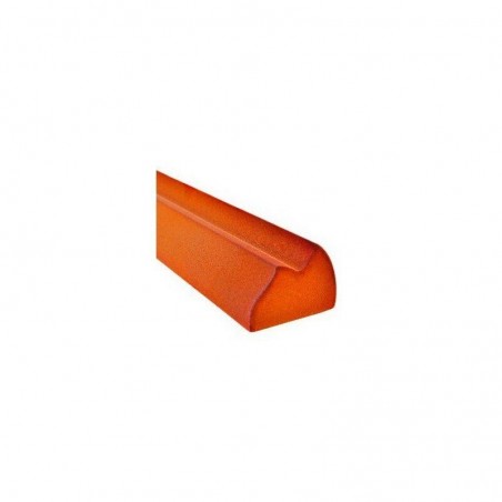 BUB25 MOULE A BUCHE FLAMME EN PVC 51X9X6,5CM 12PCES