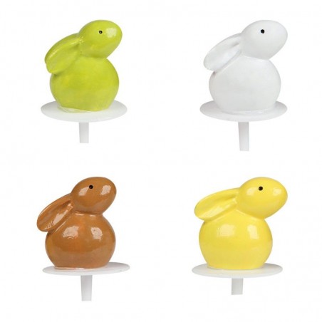 1069860 LAPINS COLORÉS 32PCES S/CDE