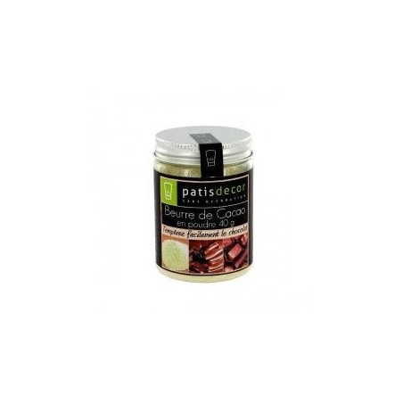 CACAO BOTER POEDER 40GRPOT