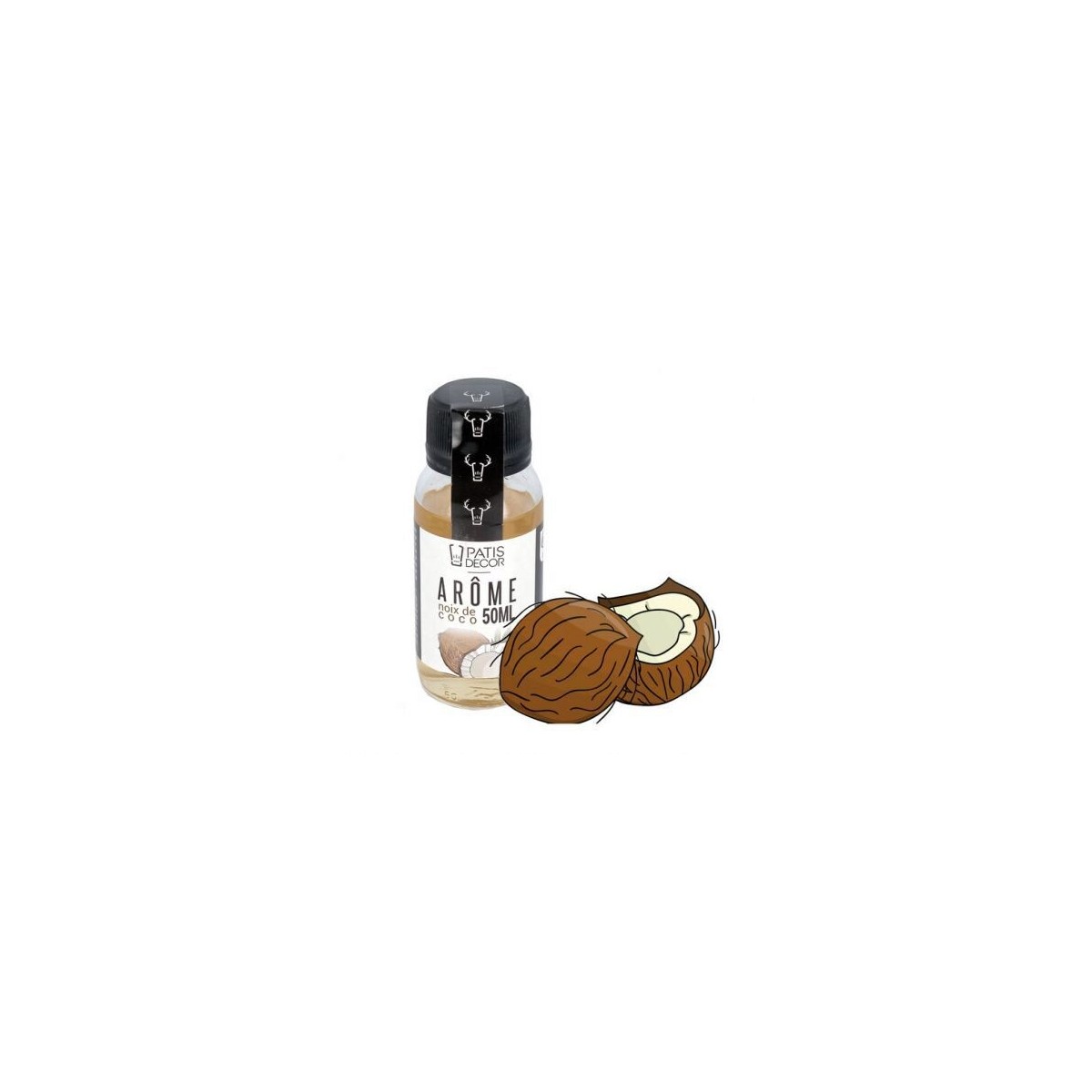 NATUURLIJKE AROMA COCONUT 50MLPOT