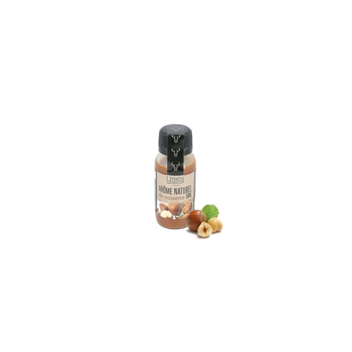 NATUURLIJKE AROMA HAZELNOOT 50MLPOT