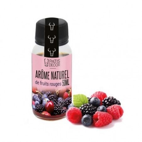 AROME NATUREL DE FRUITS ROUGES POT DE 50MLS/CD APRES FIN DE STOCK