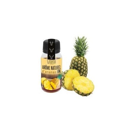 AROME NATUREL D'ANANAS 50MLS/CD APRES FIN DE STOCK